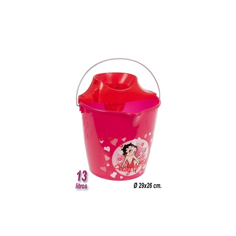 Seau Verseur + Essorage Betty Boop