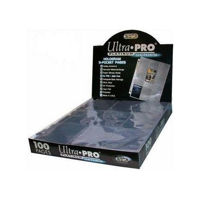 Présentoir de 100 Feuilles Ultra Pro Platinum