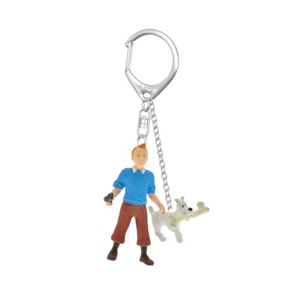 Porte Clé Tintin et Milou