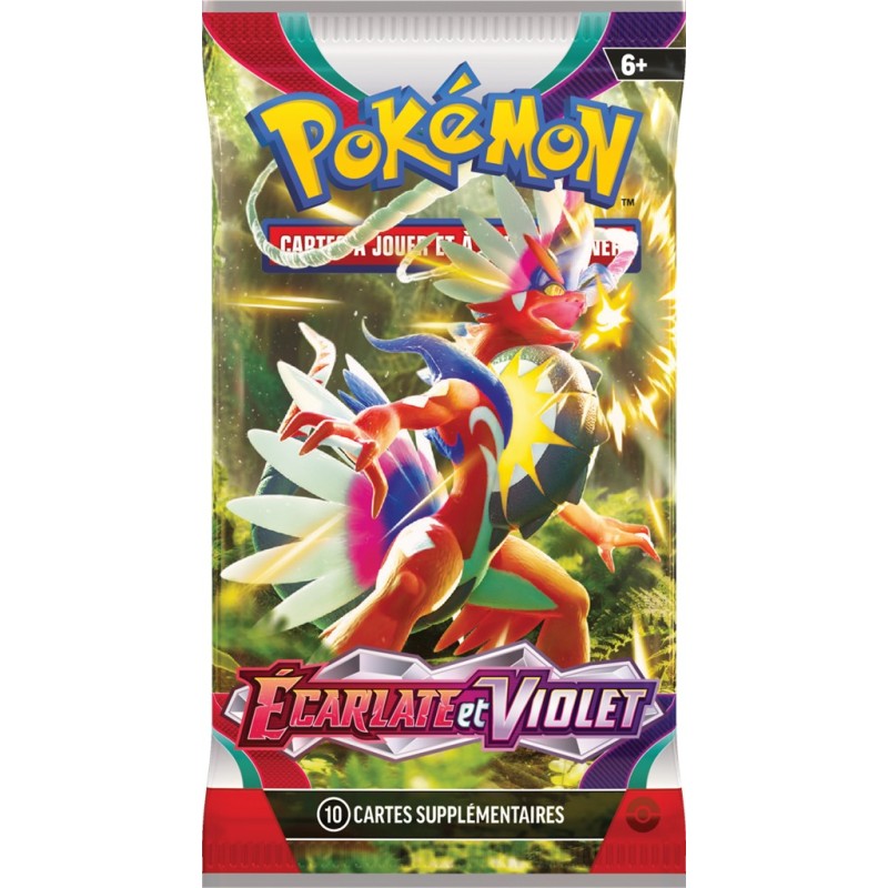 Booster Pokemon Ecarlate et Violet