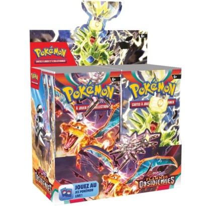 Display Pokemon Flammes Obsidiennes