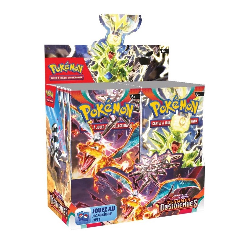 Display Pokemon Flammes Obsidiennes