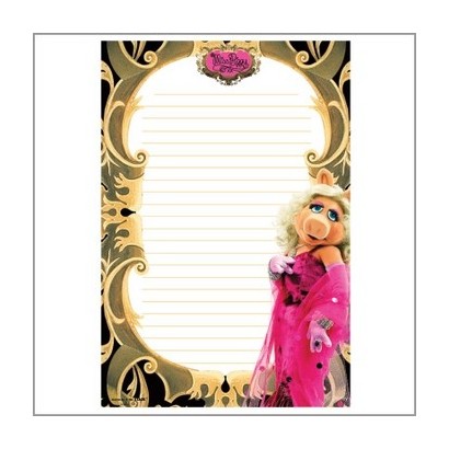 Tableau Métal Muppets Piggy