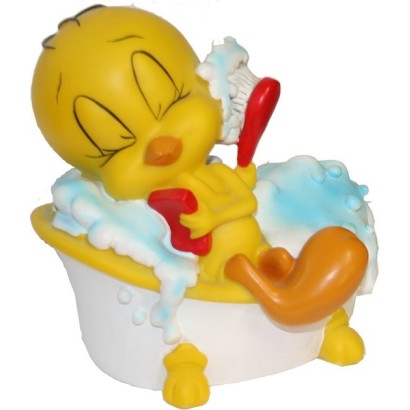 Tirelire Titi dans son Bain