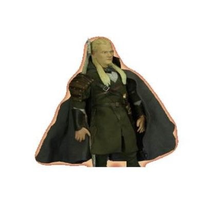 Figurine Legolas du Seigneur des Anneaux Vetement en Tissus