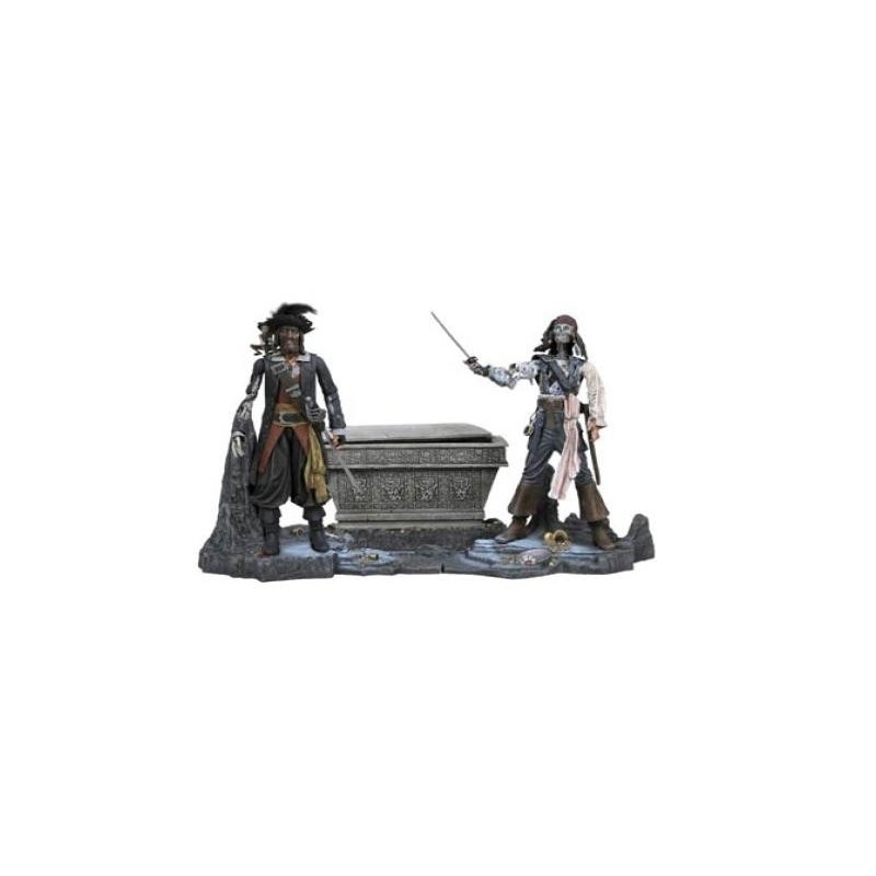 Deluxe Pirates des Caraibes Sparrow VS Barbossa