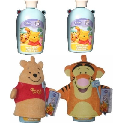 Marionnettes de Bain Winnie et Tigrou