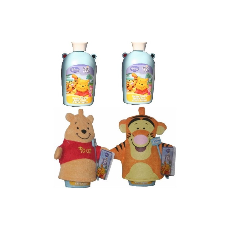 Marionnettes de Bain Winnie et Tigrou